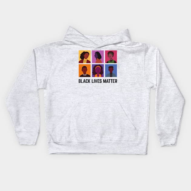 BLM Black Lives Have Always Mattered Kids Hoodie by Just Kidding Co.